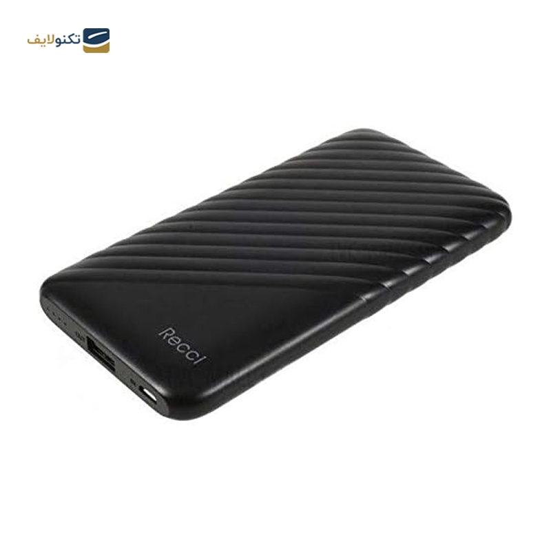 پاوربانک رسی مدل RB-10000 BRUNO ظرفیت 10000 میلی‌ آمپر ساعت - Recci RB-10000 BRUNO 10000mah Power Bank