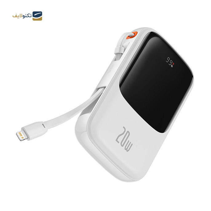 پاوربانک باسئوس مدل Qpow Pro ظرفیت 10000 میلی آمپر - توان 22.5 وات - Baseus Qpow Pro Digital Display Fast Charge Power Bank 10000mAh 22.5W Type-C