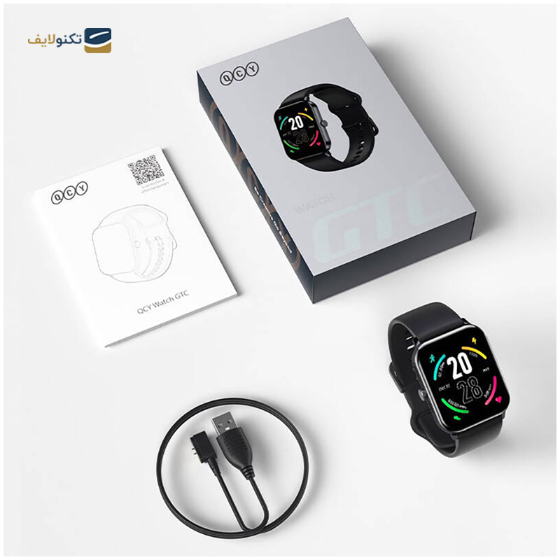 ساعت هوشمند کیو سی وای مدل GTS Watch - QCY GTS Smart Watch