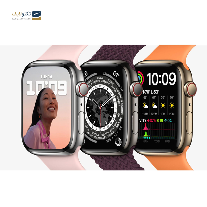  ساعت هوشمند اپل واچ سری 7 مدل Aluminum Case 41mm - Apple Watch Series 7 41mm Aluminum