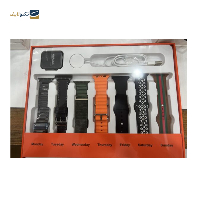 ساعت هوشمند هاینو تکو مدل GP-7-BLC - Haino Teko GP-7 Smartwatch