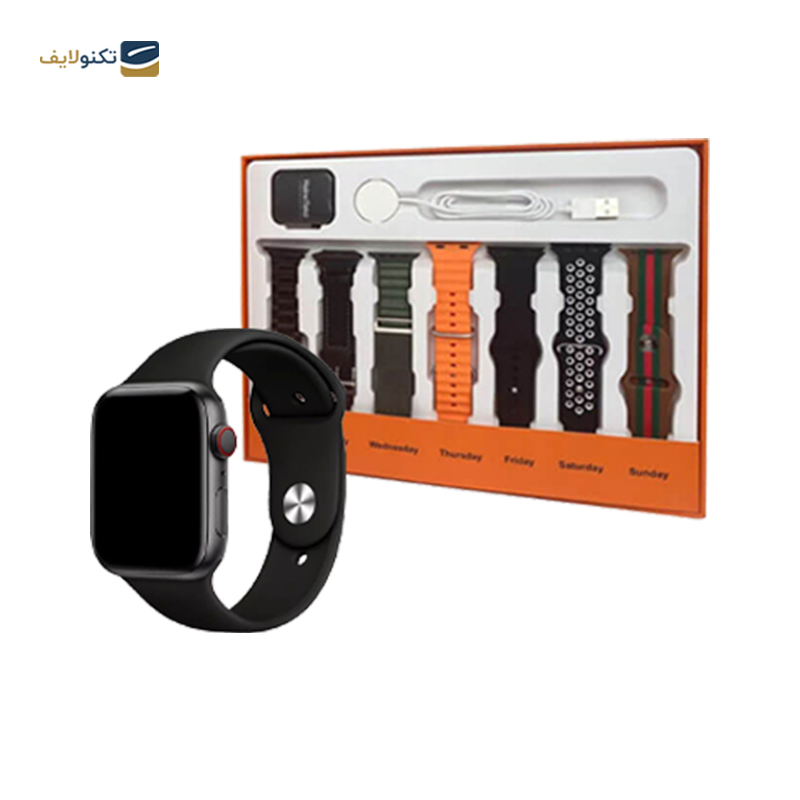 ساعت هوشمند هاینو تکو مدل GP-7-BLC - Haino Teko GP-7 Smartwatch