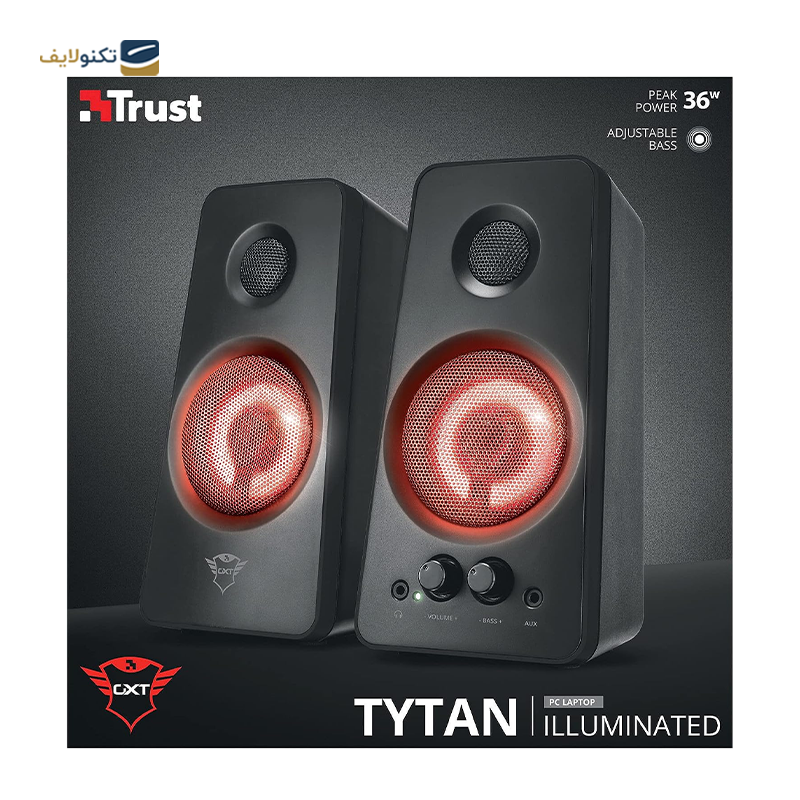 اسپیکر دسکتاپ تراست مدل GXT 608 TYTAN - Trust GXT 608 TYTAN PC Speaker