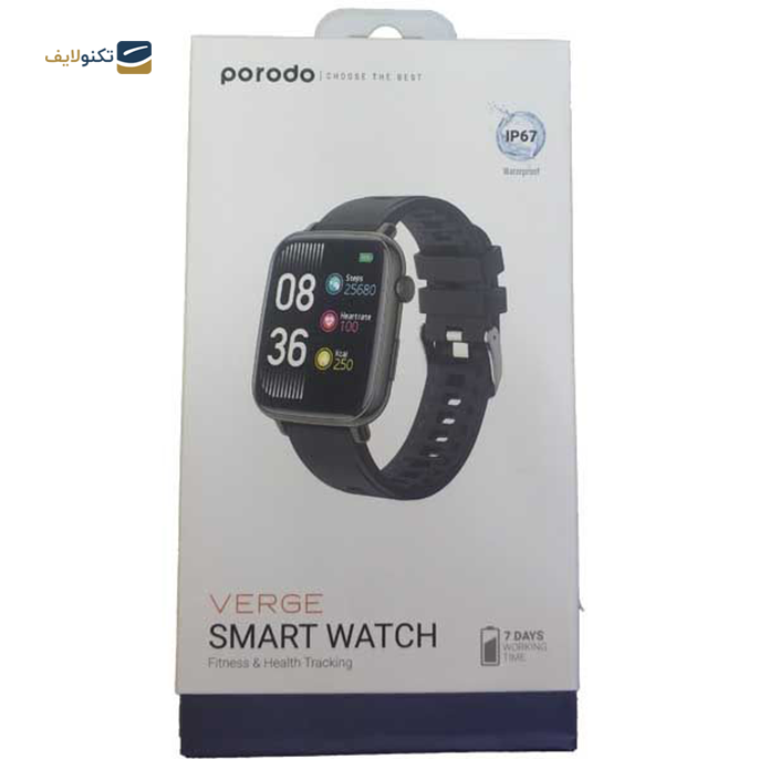  ساعت هوشمند پرودو مدل Verge - PORODO Smart Watch VERGE