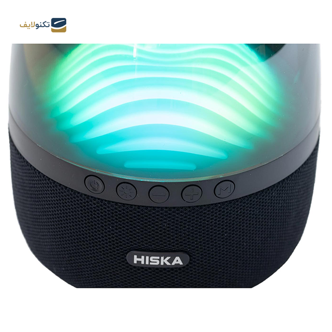 اسپیکر بلوتوثی قابل حمل هیسکا مدل B57  - Hiska B57 Multimedia Boombox Speaker