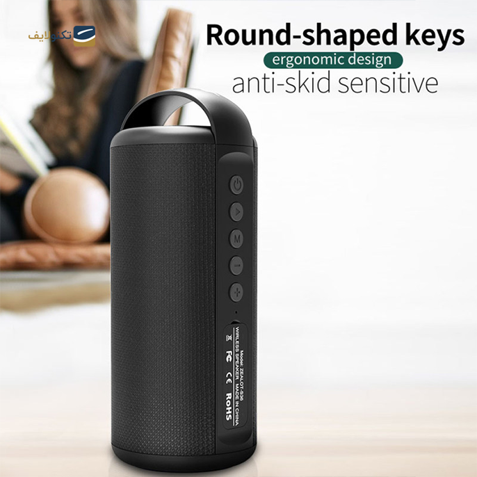  اسپیکر بلوتوثی قابل حمل زیلوت مدل S36 - Zealot S36 Portable Bluetooth Speaker