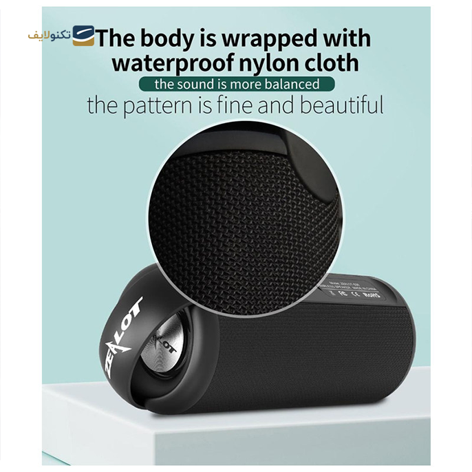  اسپیکر بلوتوثی قابل حمل زیلوت مدل S36 - Zealot S36 Portable Bluetooth Speaker