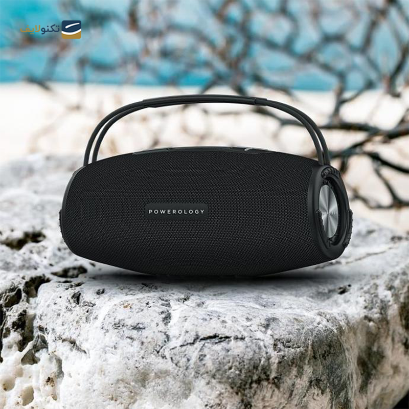 اسپیکر بلوتوثی قابل حمل پاورولوجی مدل POWPHANSPK - Powerology POWPHANSPK Phantom Portable Bluetooth Speaker