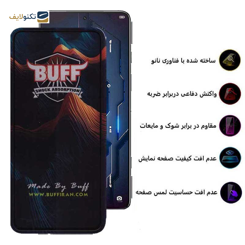 محافظ صفحه نمایش بوف مدل Mountain-G مناسب برای گوشی موبایل شیائومی Black Shark 5 Pro 5G / 5 5G / 4 Pro 5G / 3 5G / 3S 5G - Buff Mountain-G Glass Screen Protector For Xiaomi Black Shark 5 Pro 5G / 5 5G / 4 Pro 5G / 3 5G / 3S 5G