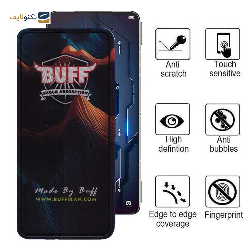 محافظ صفحه نمایش بوف مدل Mountain-G مناسب برای گوشی موبایل شیائومی Black Shark 5 Pro 5G / 5 5G / 4 Pro 5G / 3 5G / 3S 5G - Buff Mountain-G Glass Screen Protector For Xiaomi Black Shark 5 Pro 5G / 5 5G / 4 Pro 5G / 3 5G / 3S 5G