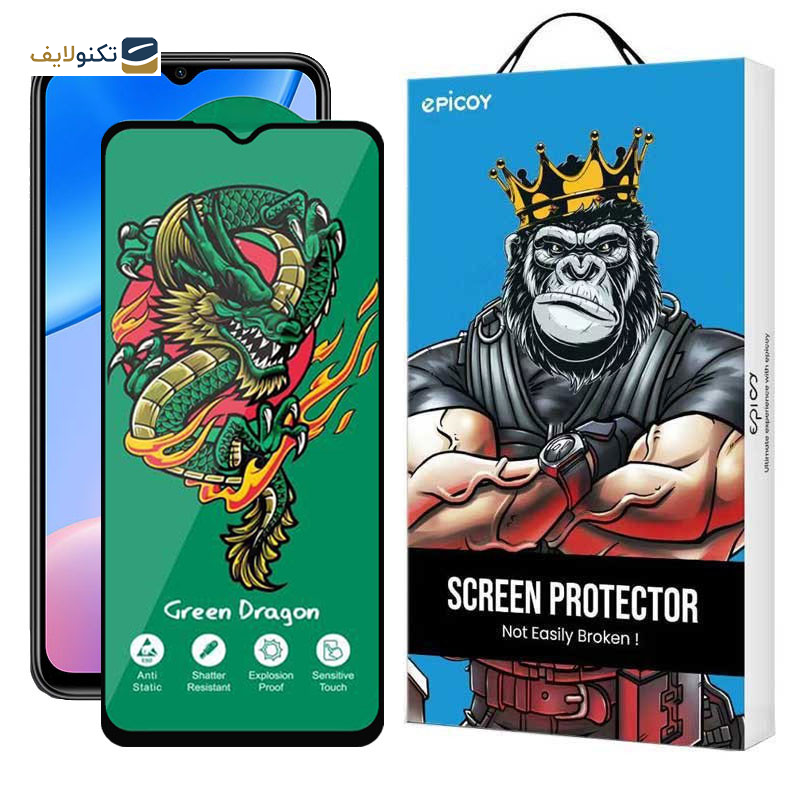 محافظ صفحه نمایش اپیکوی مدل Dragon ExplosionProof مناسب برای گوشی موبایل شیائومی Redmi 11 Prime 5G/4G / Redmi Note 11R 5G/ Redmi 10 5G - 