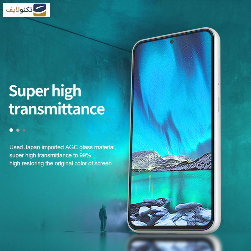 محافظ صفحه نمایش نیلکین مدل H Plus Pro مناسب برای گوشی موبایل سامسونگ Galaxy A54 -S23 FE - Nillkin Amazing H Plus Pro tempered glass screen protector for Samsung Galaxy A54 -S23 FE