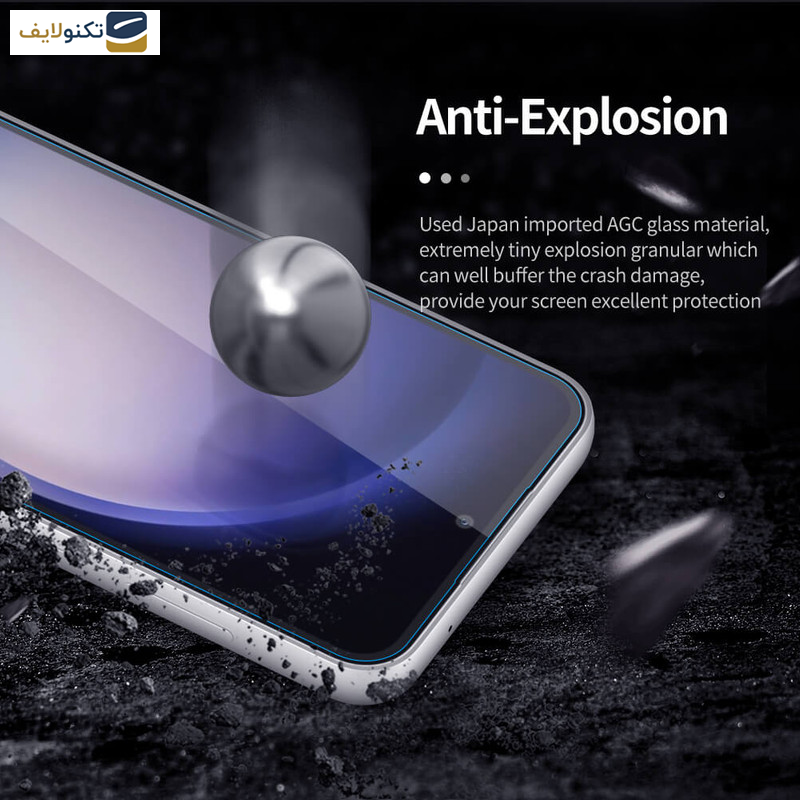 محافظ صفحه نمایش نیلکین مدل H Plus Pro مناسب برای گوشی موبایل سامسونگ Galaxy A54 -S23 FE - Nillkin Amazing H Plus Pro tempered glass screen protector for Samsung Galaxy A54 -S23 FE