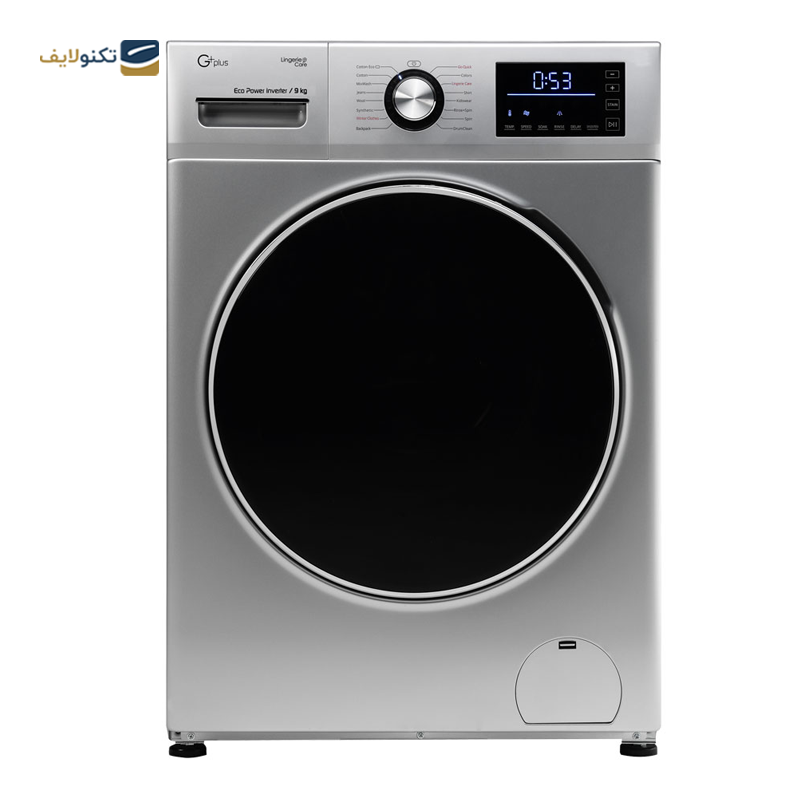 ماشین لباسشویی جی پلاس 9 کیلویی مدل M9341 - GPlus M9341 Washing Machine 9KG