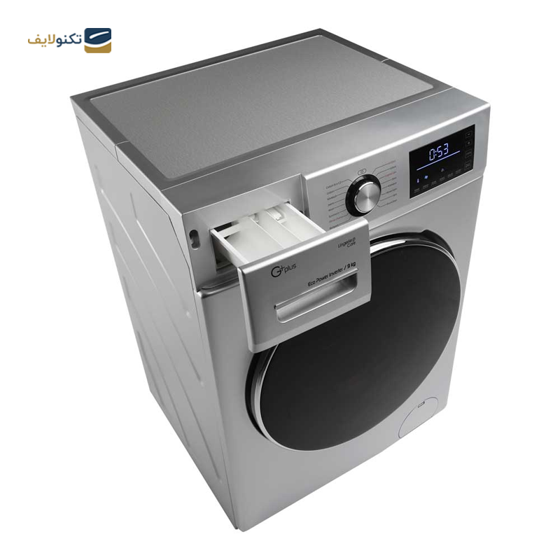 ماشین لباسشویی جی پلاس 9 کیلویی مدل M9341 - GPlus M9341 Washing Machine 9KG