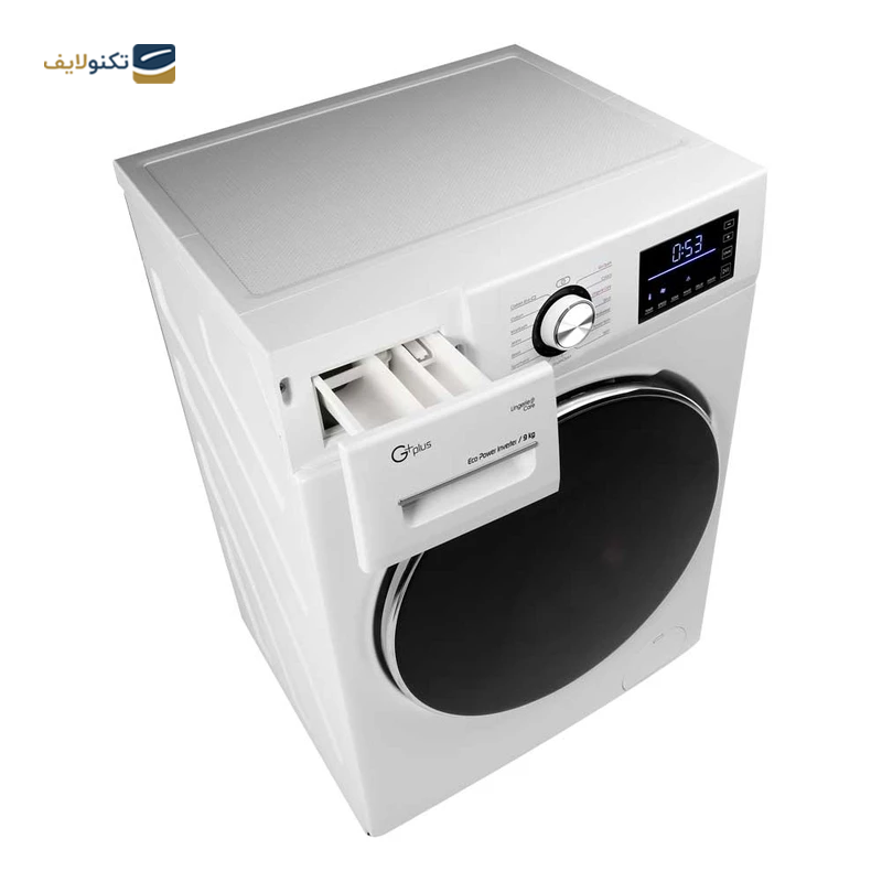 ماشین لباسشویی جی پلاس 9 کیلویی مدل M9341 - GPlus M9341 Washing Machine 9KG