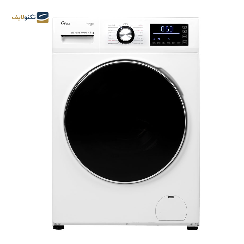 ماشین لباسشویی جی پلاس 9 کیلویی مدل M9341 - GPlus M9341 Washing Machine 9KG