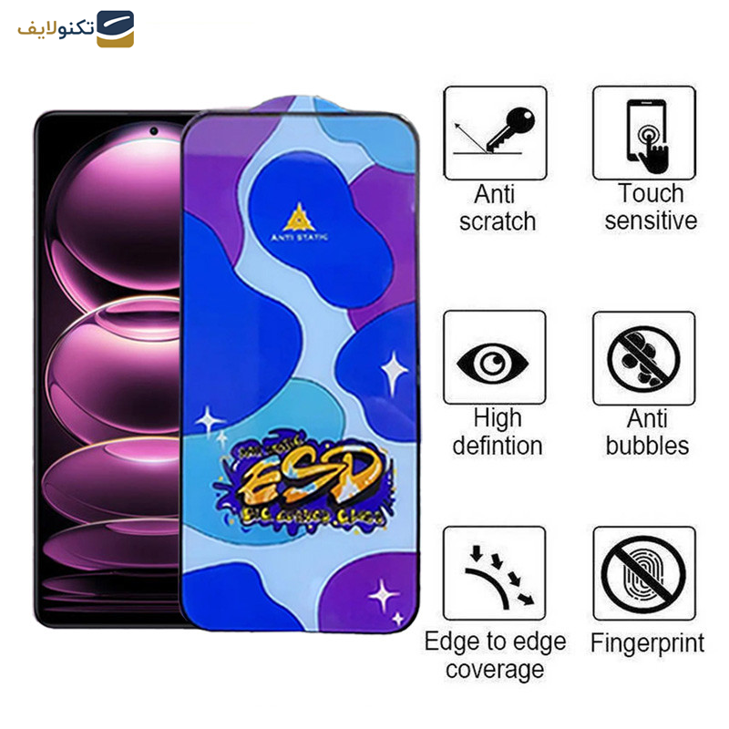 محافظ صفحه نمایش اپیکوی مدل Star ESD مناسب برای گوشی موبایل شیائومی Redmi Note 12 Pro Plus-Note 12 Pro 4G-5G -Note 12 4G-5G -Note 12 China - Star ESD Glass Screen Protector For Xiaomi Redmi Note 12 Pro Plus-Note 12 Pro 4G-5G -Note 12 4G-5G -Note 12 China