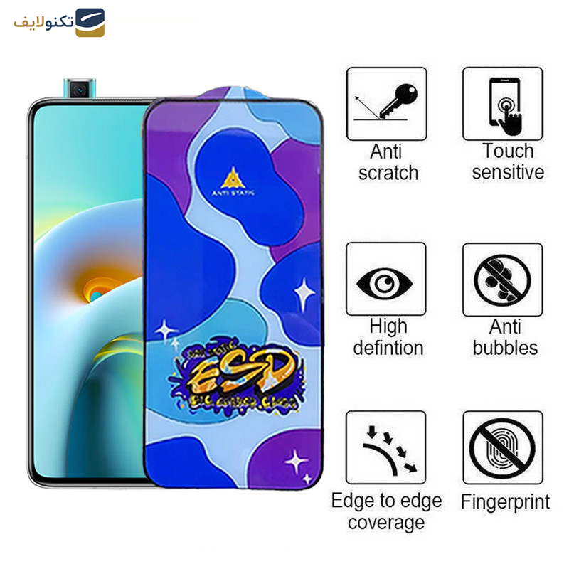 محافظ صفحه نمایش اپیکوی مدل Star ESD مناسب برای گوشی موبایل شیائومی Redmi K30 Ultra-K30 Pro-K30 Pro Zoom-K30S-K30 5G Racing-K30i 5G-K30 5G - Star ESD Glass Screen Protector For Xiaomi Redmi K30 Ultra-K30 Pro-K30 Pro Zoom-K30S-K30 5G Racing-K30i 5G-K30 5G