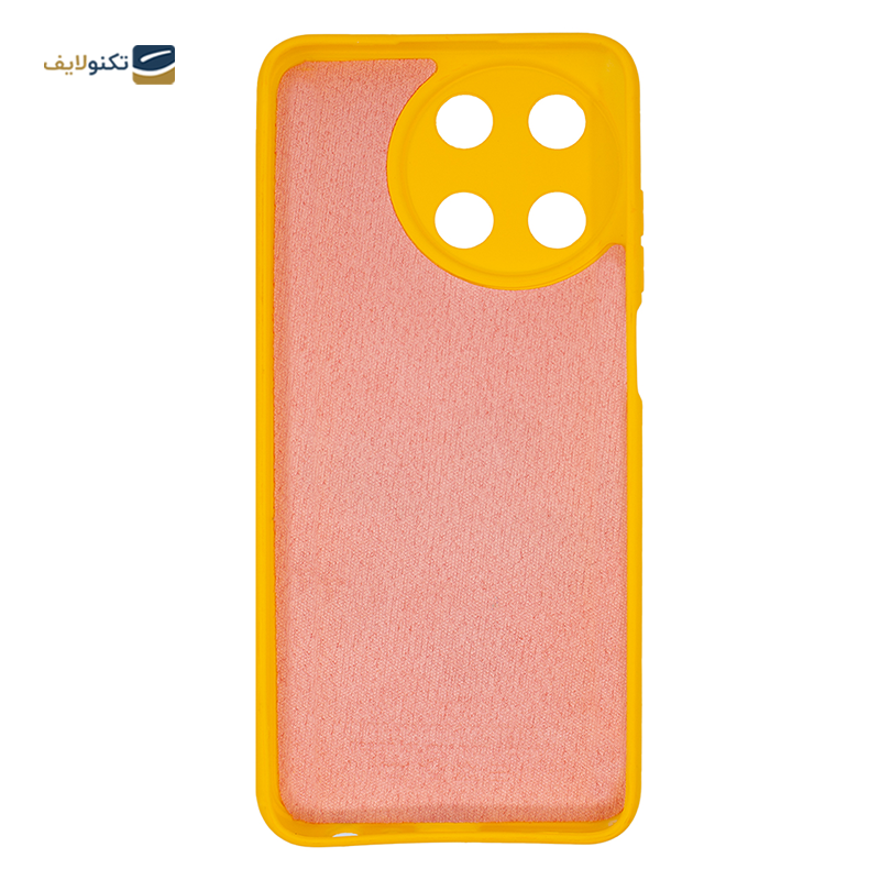 کاور گوشی ریلمی Realme 11 4G مدل سیلیکونی محافظ لنزدار - Silicone lens protector Cover For Realme 11 4G