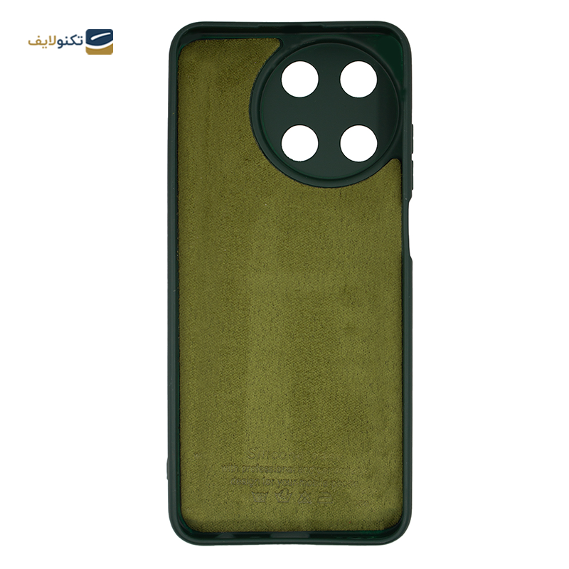 کاور گوشی ریلمی Realme 11 4G مدل سیلیکونی محافظ لنزدار - Silicone lens protector Cover For Realme 11 4G