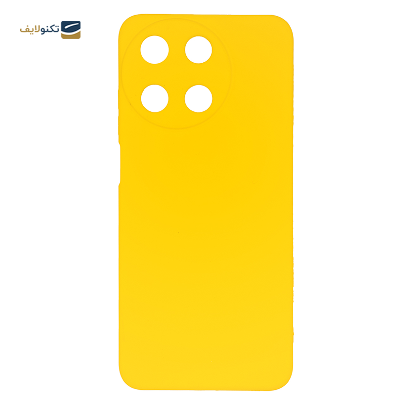 کاور گوشی ریلمی Realme 11 4G مدل سیلیکونی محافظ لنزدار - Silicone lens protector Cover For Realme 11 4G