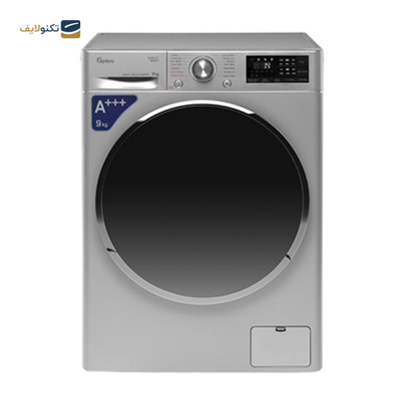 ماشین لباسشویی جی پلاس 9 کیلویی مدل GWM-L909S - GPlus GWM-L909S Washing Machine