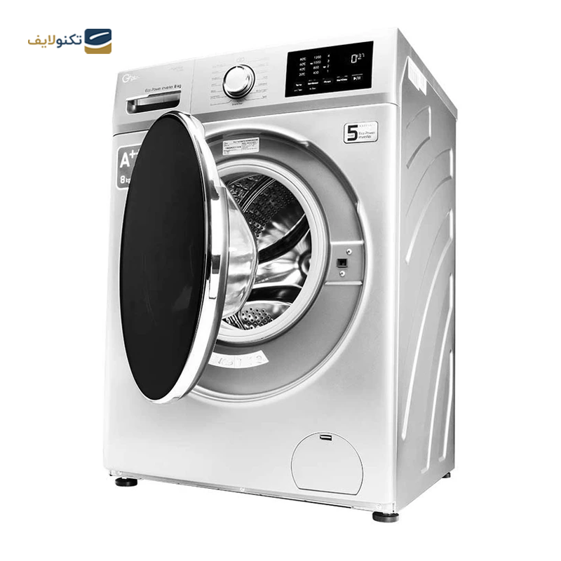 ماشین لباسشویی جی پلاس 8 کیلویی مدل GWM-M8220W - GPlus GWM-M8220W Washing Machine