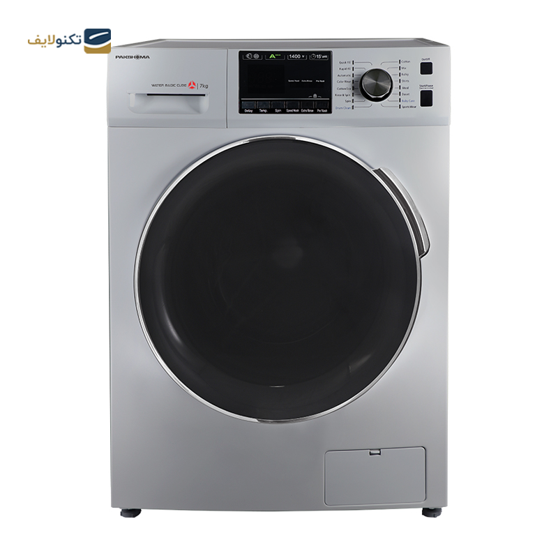 ماشین لباسشویی پاکشوما 7 کیلویی مدل BWF40704i - Pakshoma BWF40704i Washing Machine