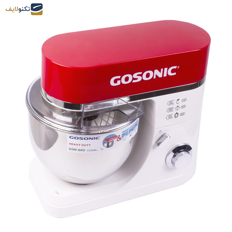 همزن کاسه دار گوسونیک مدل GSM-889 - Gosonic GSM-889 Stand Mixer