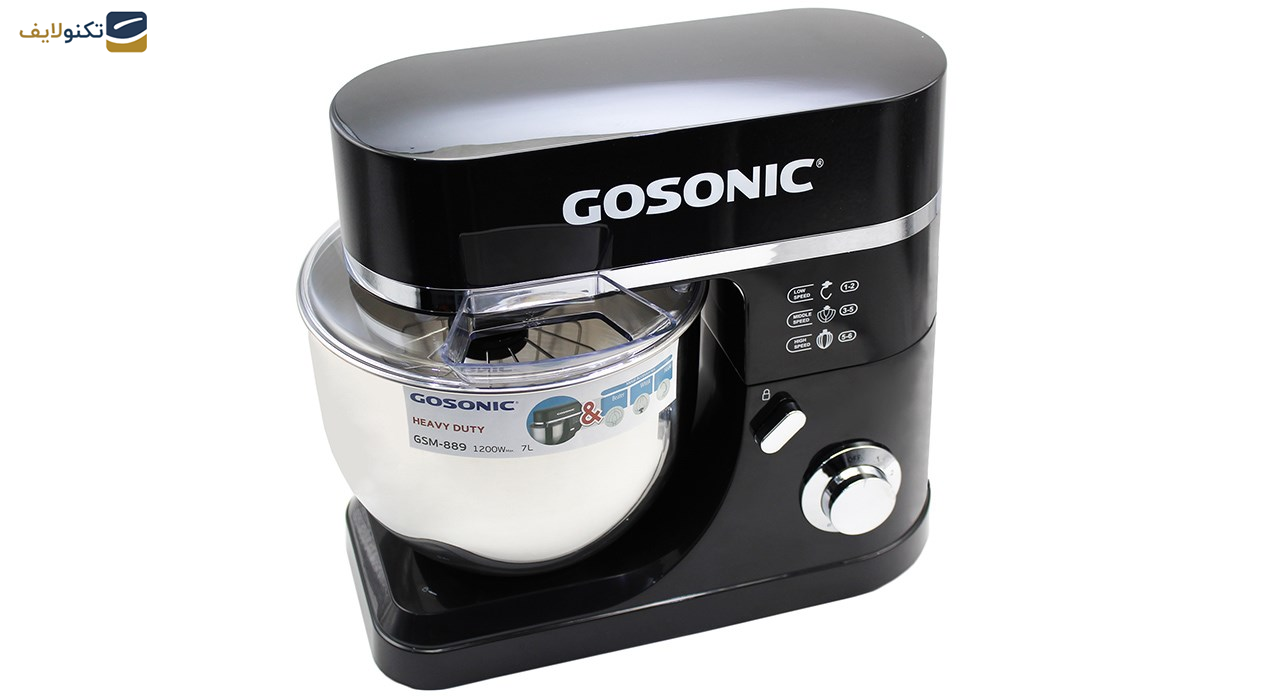 همزن کاسه دار گوسونیک مدل GSM-889 - Gosonic GSM-889 Stand Mixer