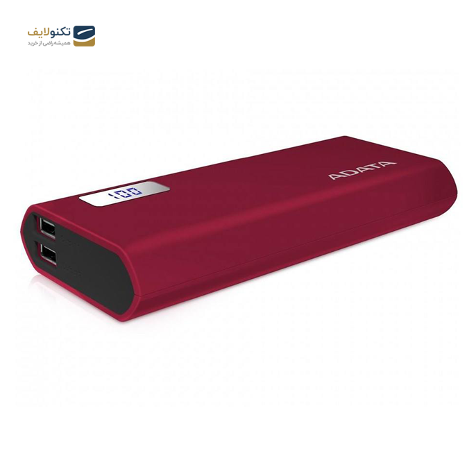 پاوربانک ای دیتا مدل P12500D ظرفیت 12500 میلی آمپر ساعت - ADATA P12500D 12500mAh Power Bank