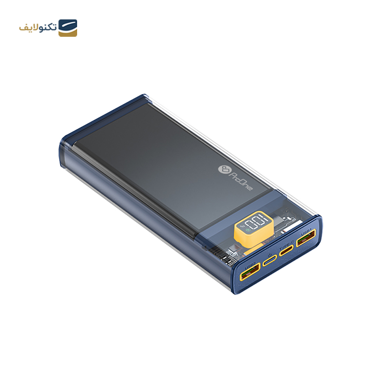 پاوربانک پرووان مدل PPB5208 ظرفیت 20000 میلی آمپر ساعت - ProOne PPB5208 20000mah Power Bank