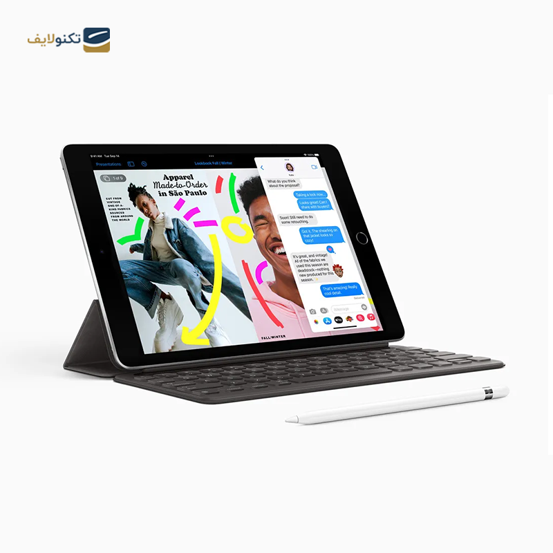 تبلت اپل مدل (iPad 10.2 2021 (Wifi ظرفیت 256 گیگابایت رم 3 گیگابایت  - Apple iPad 10.2 2021 (Wifi) 256GB RAM 3GB Tablet