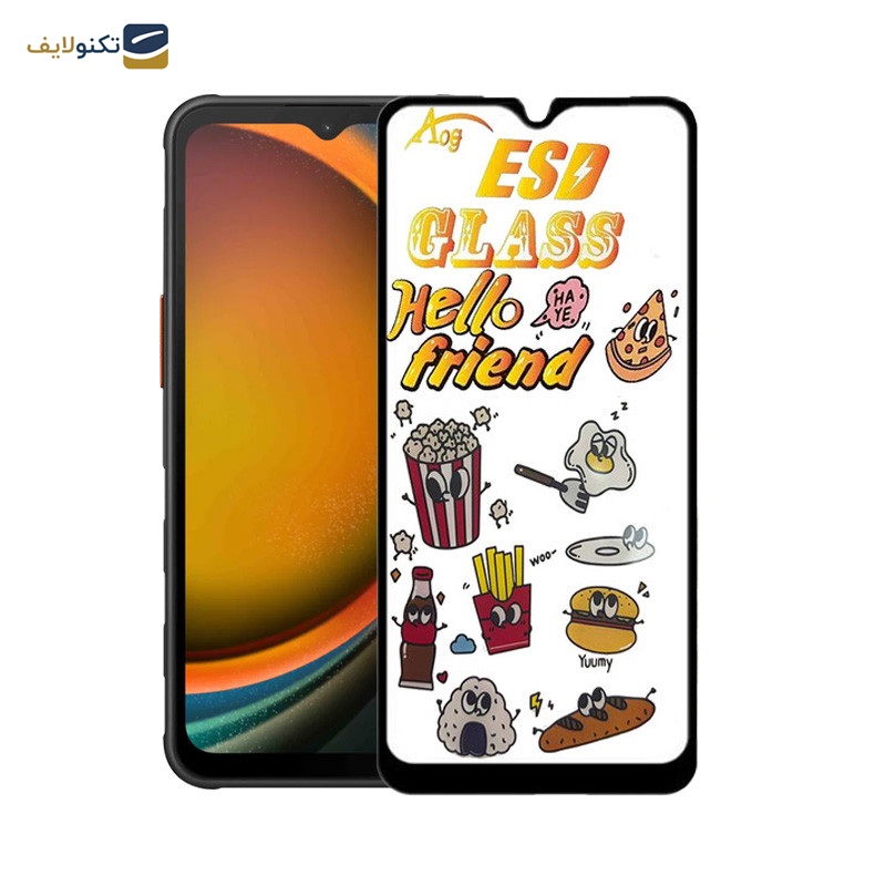 محافظ صفحه نمایش اپیکوی مدل ESD 2024 مناسب برای گوشی موبایل سامسونگ Galaxy A14 4G/5G /Xcover7 - Epicoy ESD 2024 Glass Screen Protector For Samsung Galaxy A14 4G/5G /Xcover7