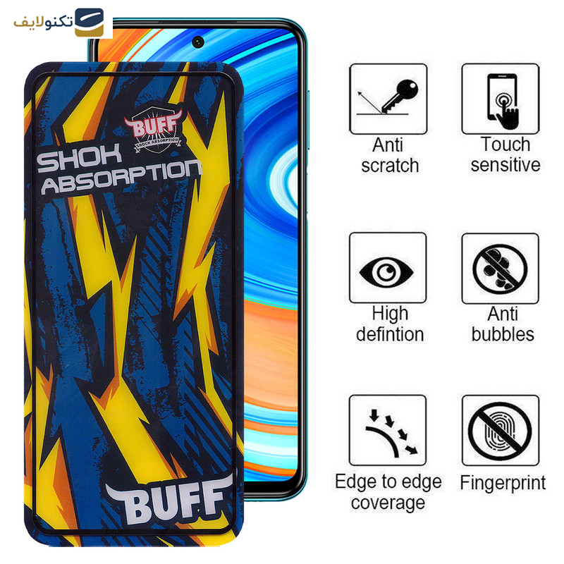 محافظ صفحه نمایش بوف مدل Shock-Shock مناسب برای گوشی موبایل Redmi Note 9 Pro Max-Note 9 Pro-Note 9s-Poco M2 Pro - Buff Shock-Shock Glass Screen Protector For Xiaomi Redmi Note 9 Pro Max-Note 9 Pro-Note 9s-Poco M2 Pro