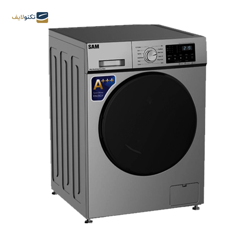 ماشین لباسشویی سام الکترونیک 8 کیلویی مدل UN-Q1435 - Sam Electronic UN-Q1435 Washing Machine 8KG