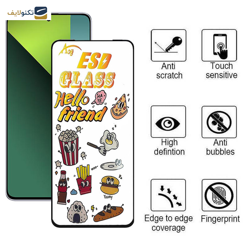 محافظ صفحه نمایش اپیکوی مدل ESD 2024 مناسب برای گوشی موبایل شیائومی Redmi Note 13 Pro 4G/5G/ Note 13 4G/5G/ Note 13R Pro - Epicoy ESD 2024 Screen Protector For Xiaomi Redmi Note 13 4G/5G / Redmi Note 13 Pro 4G/5g / Redmi Note 13R Pro