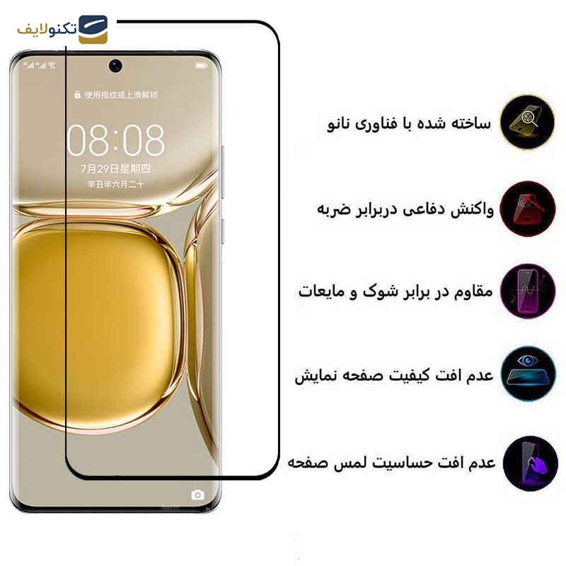 محافظ صفحه نمایش اپیکوی مدل Anti-Static مناسب برای گوشی موبایل هوآوی P50 Pro / Nova 9 / Nova 8 / Honor 50 / Honor V40 Lite - Epicoy Glass Screen Protector Anti-Static For Huawei P50 Pro / nova 9 / nova 8 / Honor 50 / Honor V40 Lite