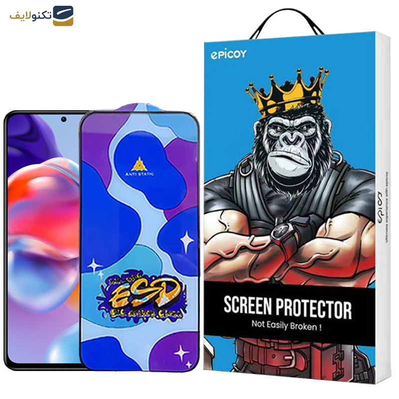 محافظ صفحه نمایش اِپیکوی مدل Star ESD مناسب برای گوشی موبایل شیائومی Redmi Note 11 Pro Plus 5G China-Note 11 Pro Plus 5G India-Note11 Pro 5G-China-Note 11 Pro 4G-5G -Note 11E Pro - Star ESD Glass Screen Protector For Xiaomi Redmi Note 11 Pro Plus 5G China-Note 11 Pro Plus 5G India-Note11 Pro 5G-China-Note 11 Pro 4G-5G -Note 11E Pro