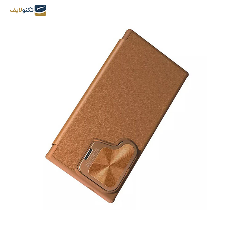 کیف کلاسوری گوشی سامسونگ Galaxy S24 Ultra نیلکین مدل Qin Prop چرمی - Nillkin Qin Prop Leather For Galaxy S24 Ultra