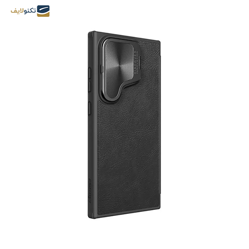 کیف کلاسوری گوشی سامسونگ Galaxy S24 Ultra نیلکین مدل Qin Prop چرمی - Nillkin Qin Prop Leather For Galaxy S24 Ultra