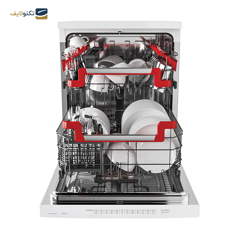 ماشین ظرفشویی زیرووات 16 نفره مدل ZDPN 3S641 W - Zerowatt ZDPN 3S641 W Dishwasher