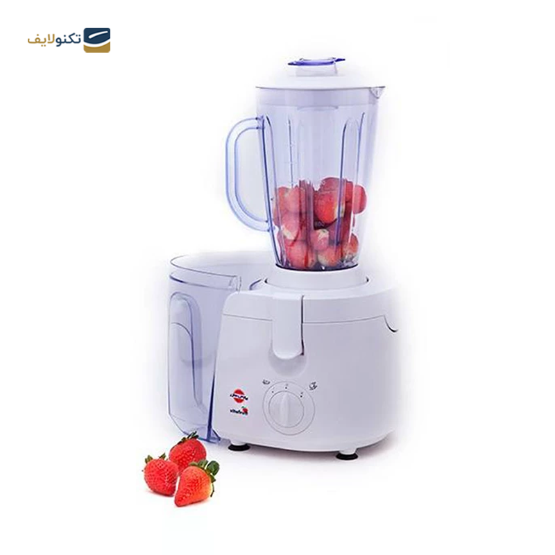 آبمیوه گیری سه کاره پارس خزر  با پارچ شیشه ای مدل VitaFruit - VitaFruit