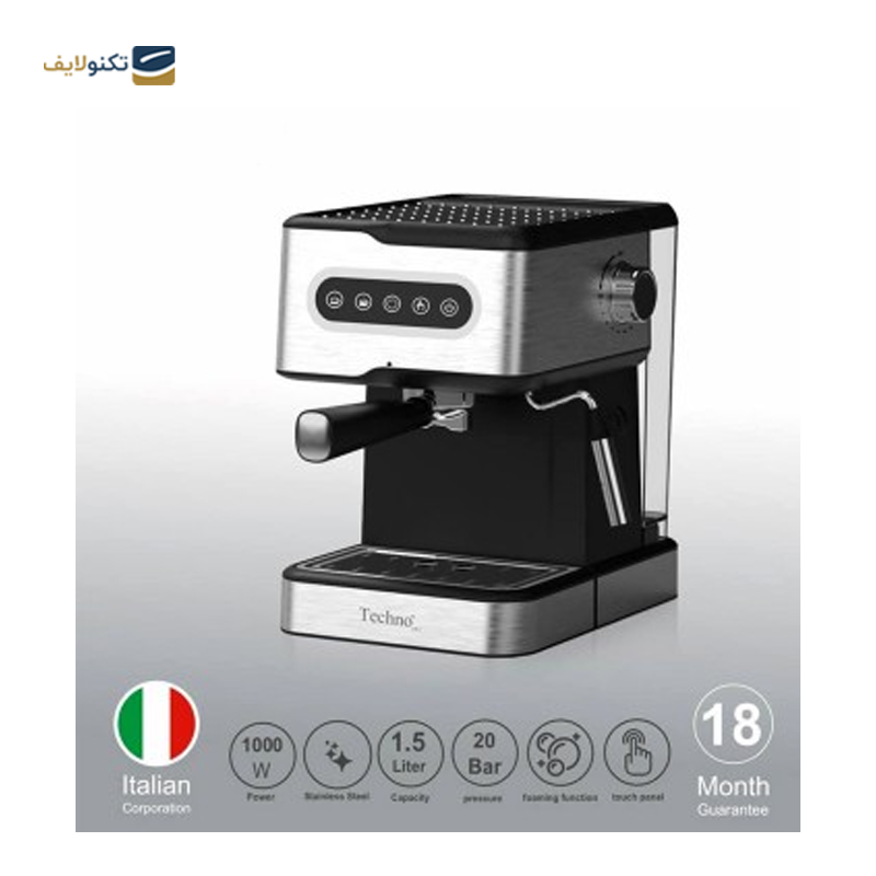 اسپرسوساز تکنو مدل TE-819 - Techno TE-819 Coffee maker