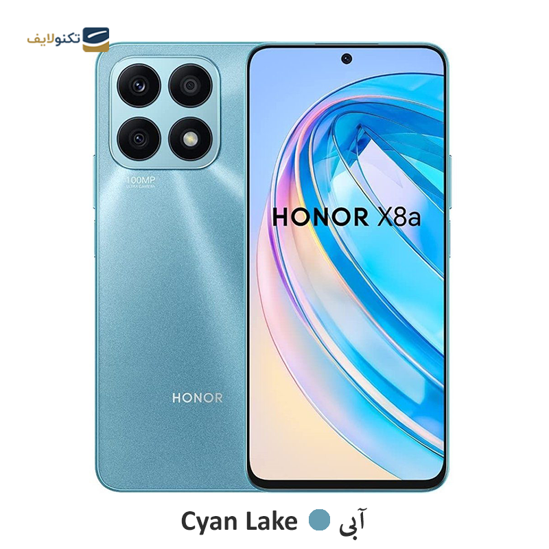 گوشی موبایل آنر مدل X8a ظرفیت 128 گیگابایت رم 8 گیگابایت - Honor X8a (CRT-LX2) 128/8GB