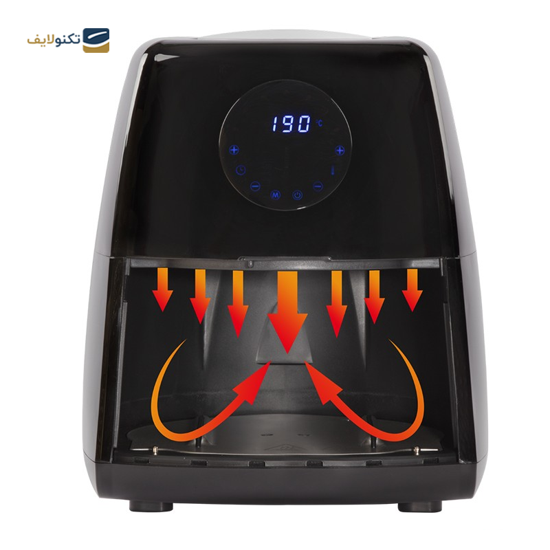 سرخ کن بدون روغن پروفی کوک مدل PC-FR 1147 H - ProifCook PC-FR 1147 H Air Fryer