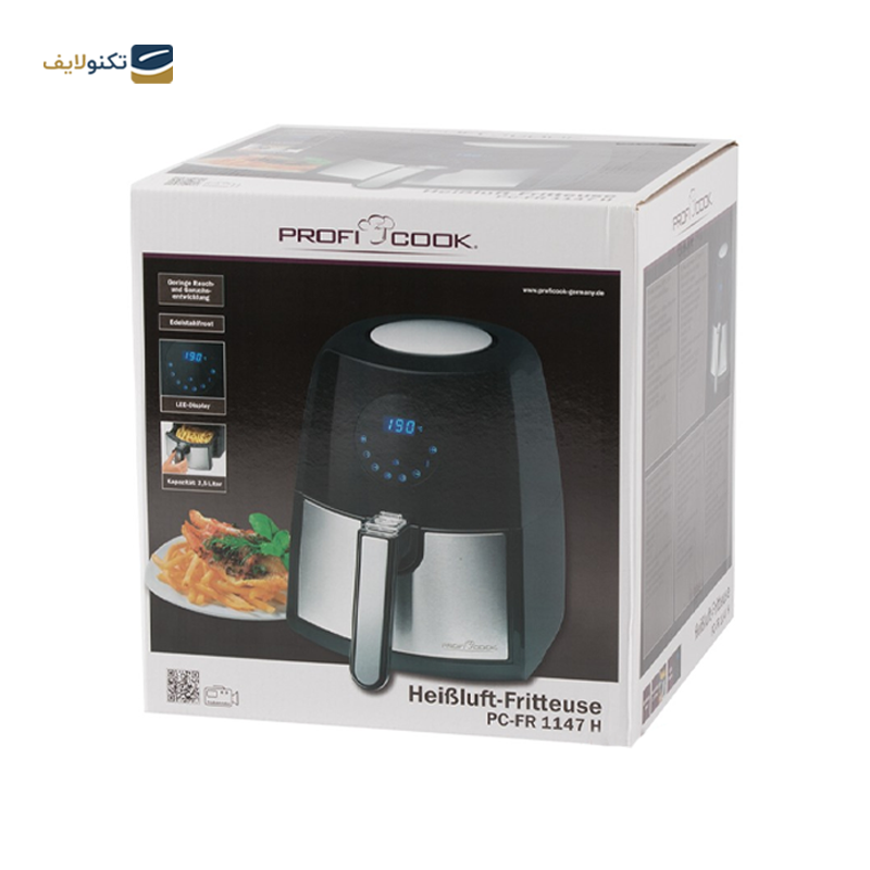 سرخ کن بدون روغن پروفی کوک مدل PC-FR 1147 H - ProifCook PC-FR 1147 H Air Fryer