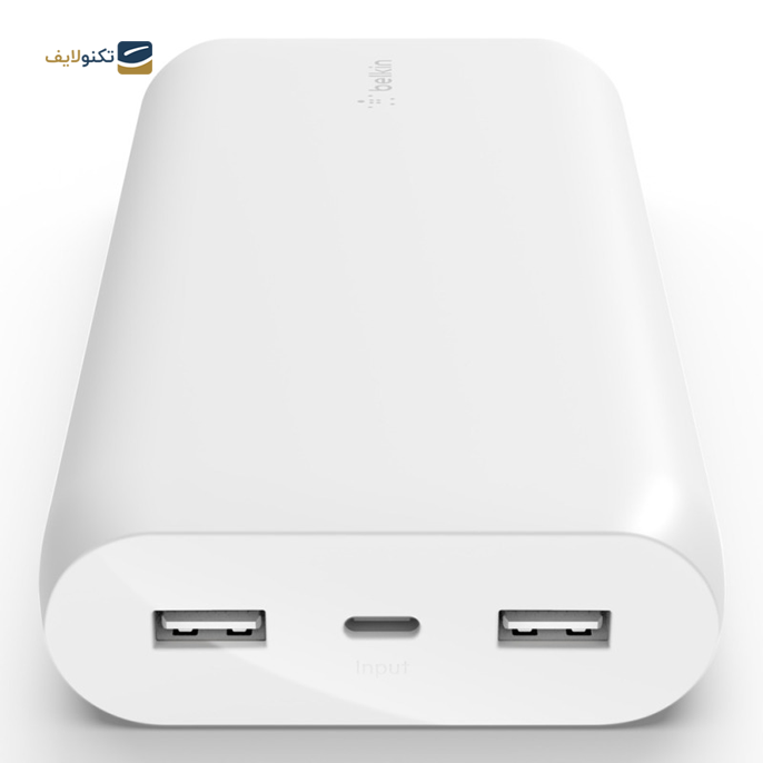 پاور بانک بلکین مدل BoostCharge BPB003bt ظرفیت 20000 میلی‌آمپر - Belkin BoostCharge BPB003bt Portable Charger 20K