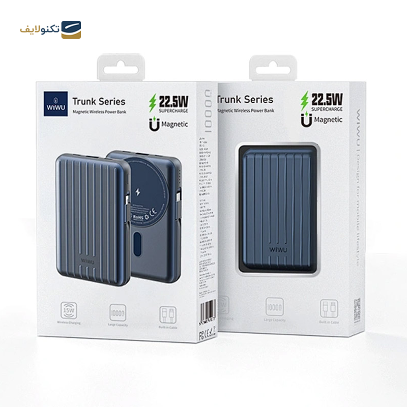 پاوربانک ویوو مدل Trunk Series Power Bank PP03 ظرفیت 10000 میلی آمپر ساعت - 